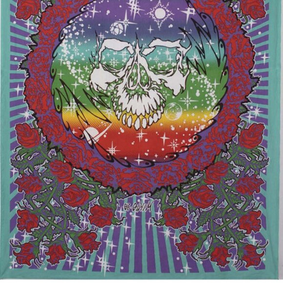 Space Ghost 3D Tapestry (Printed Backwards) ~ w/Corner Loops ~ 60" x 90" ~ New! - Picture 3 of 4